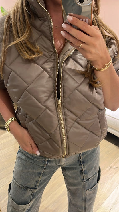 Mila Bodywarmer - taupe