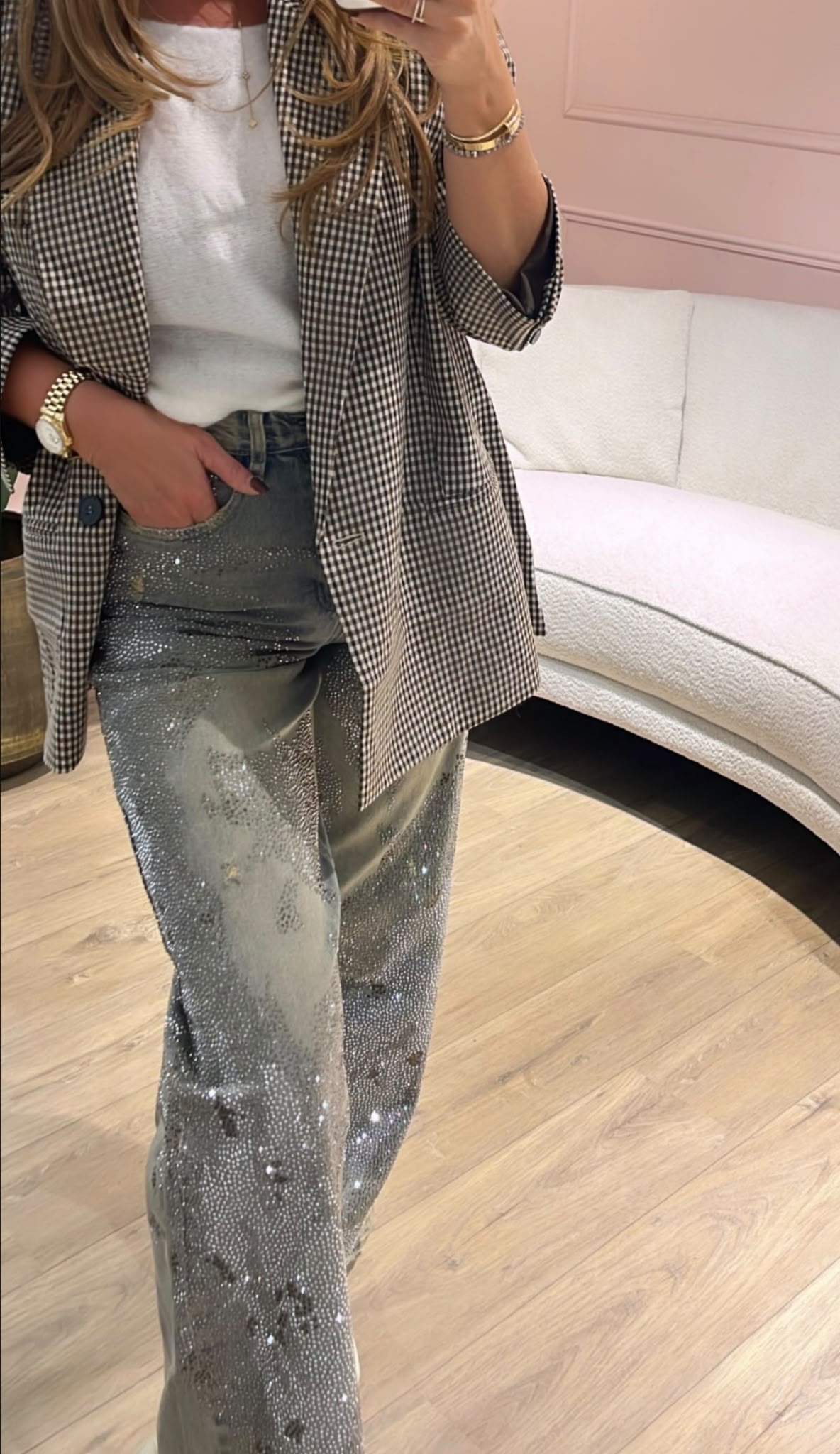 Queen Hearts Diamond Jeans ✨
