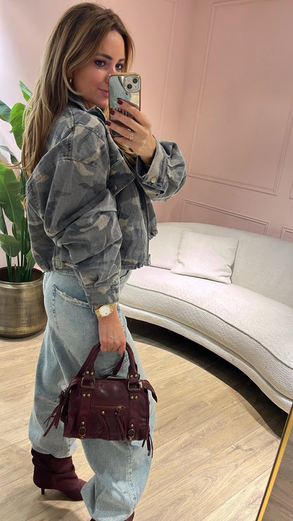 Camo Bomber Jacket