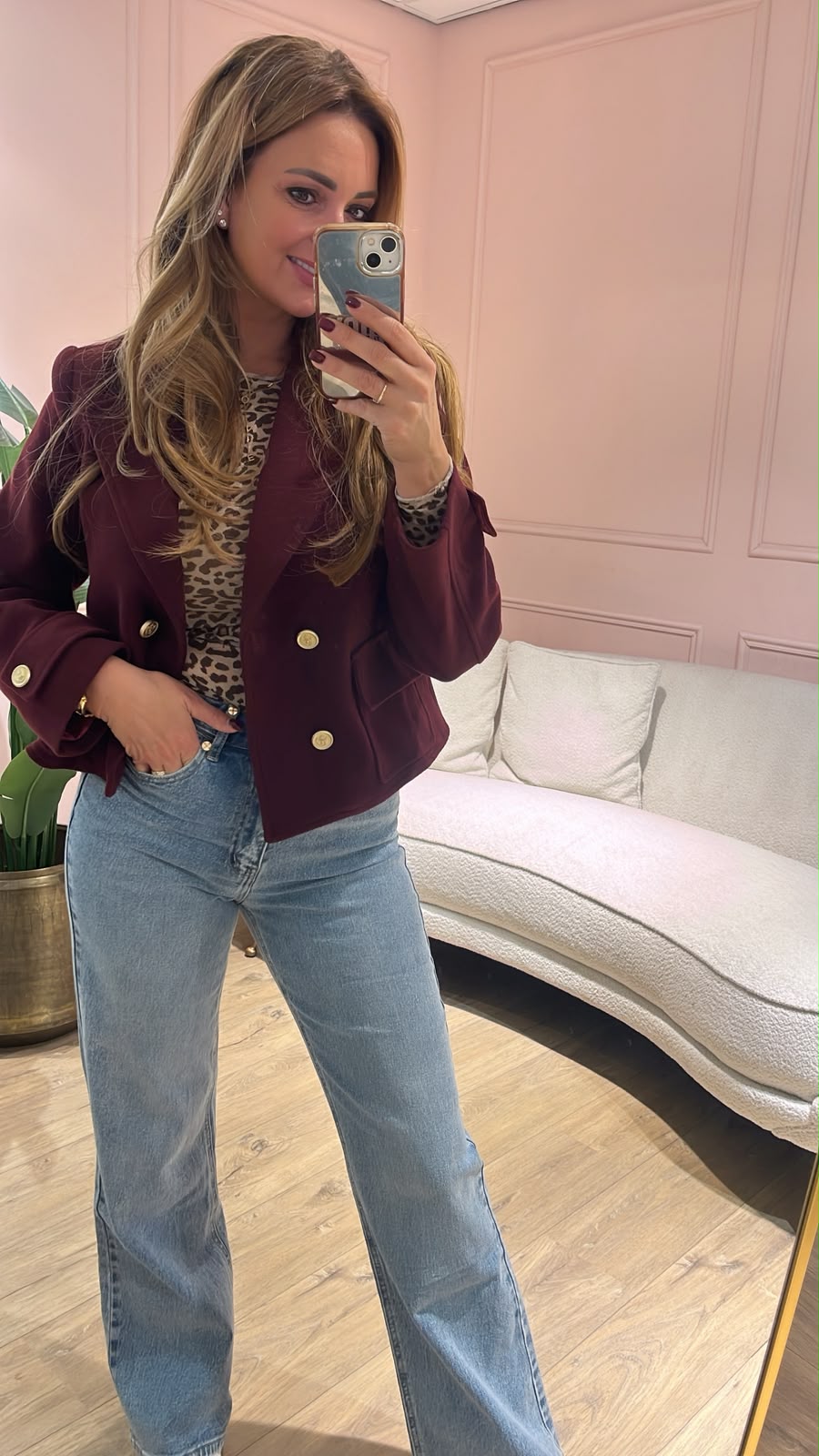 Céleste Jacket - bordeaux