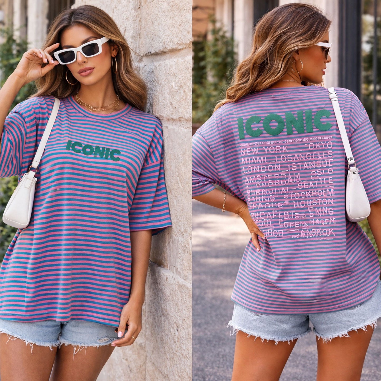 Iconic Tshirt Paars