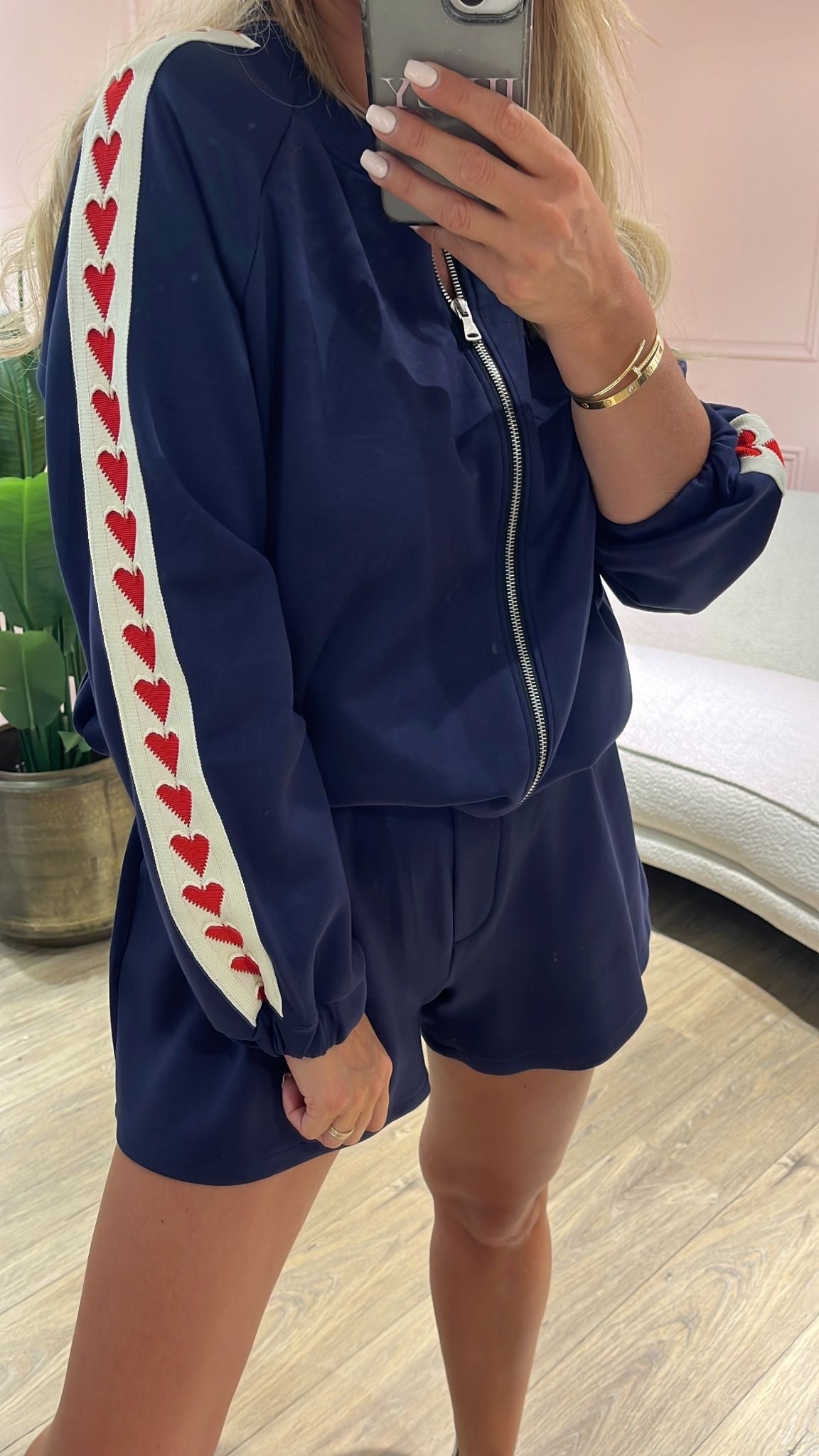 Sweetheart Lounge Set - Blue